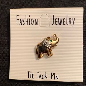 Elephant Fashion Jewelry Tie Tack Pin